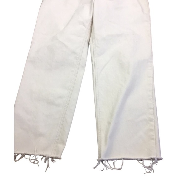 J. Crew Women’s Size 31 Jeans High-rise 90s classic straight-fit in Ecru - Picture 14 of 15